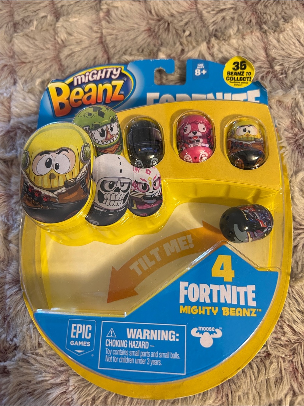 Mighty Beanz Fortnite 4-Pack New